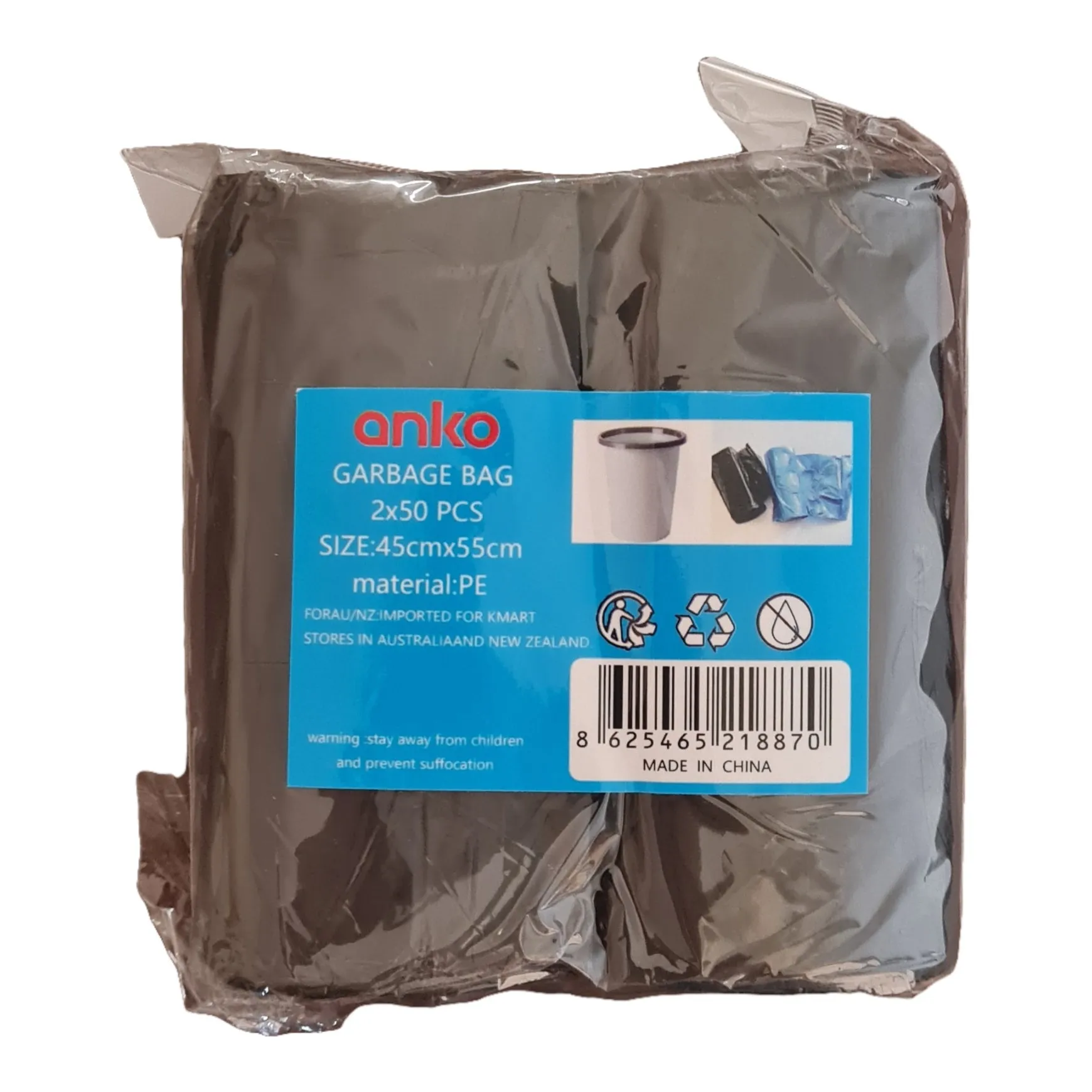 GARBAGE BAGS 100PC