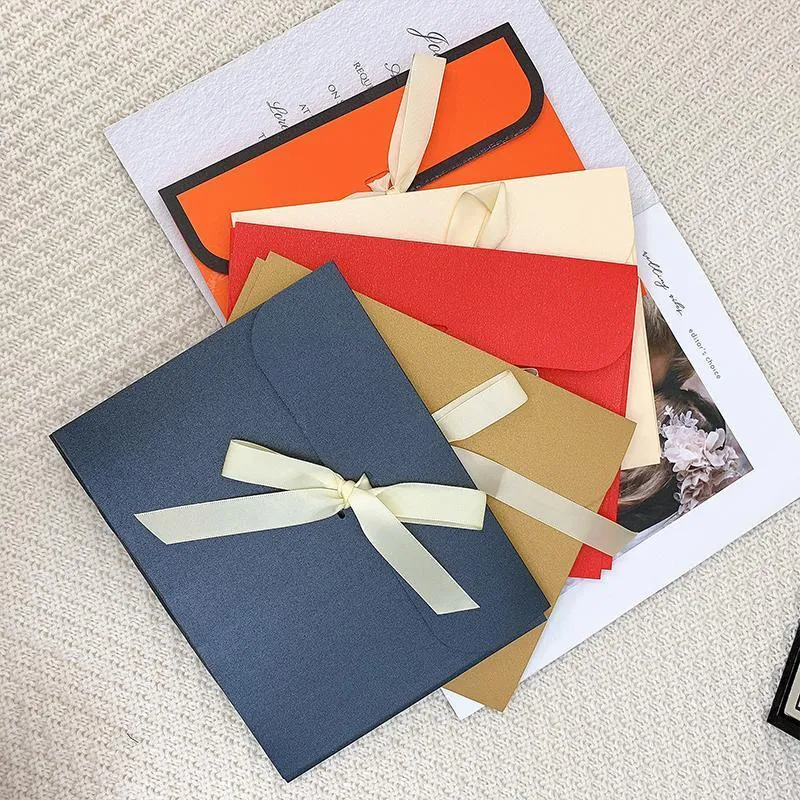 Gift Card Envelopes with Ties 20PCS 6Colours