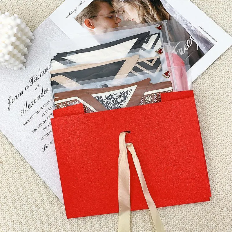 Gift Card Envelopes with Ties 20PCS 6Colours