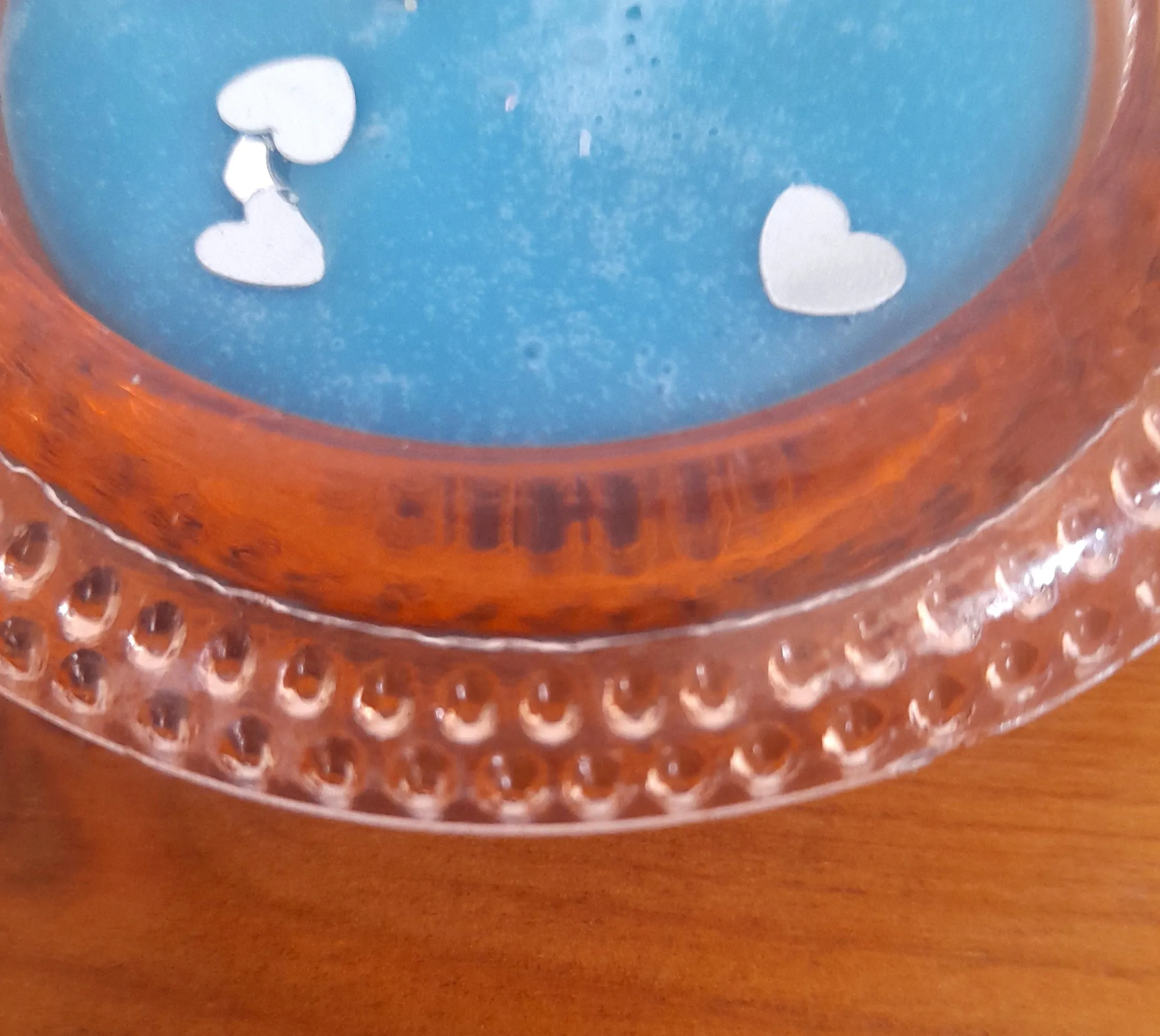 Glass candle holder gift home decor