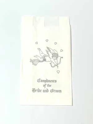 Greaseproof cake bags 50pk - Cherubs