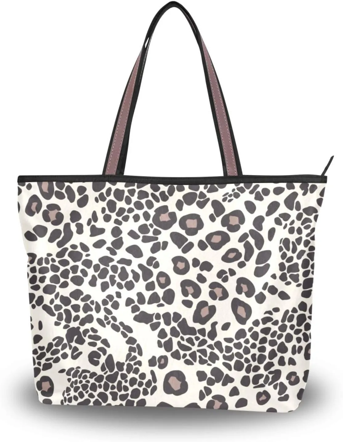 GuoChe Silk Fabric Zippered Tote Bag Purse Trendy Fashion Purses And Handbags for Everyday & Travel