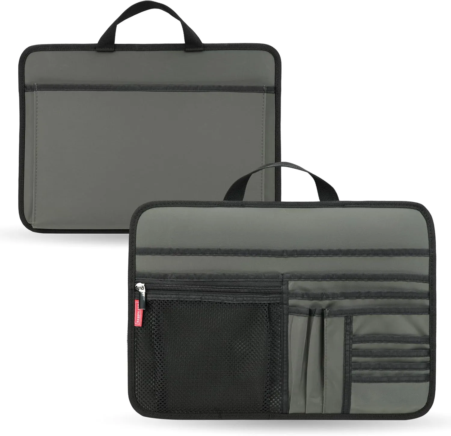 Handbag Briefcase Insert Organizer for Work Bussiness Office Document Laptop Storage Organizer (S, Grey)