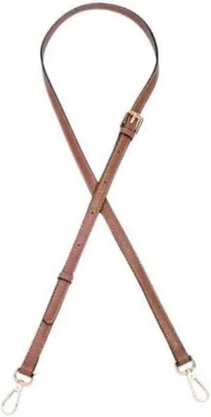 Handbag Strap Adjustable Bag Strap for Long Mini Bag Free Punching Modification Transformation Accessories for Mini Bag Shoulder Strap Cross Body Bag Strap(Brown)