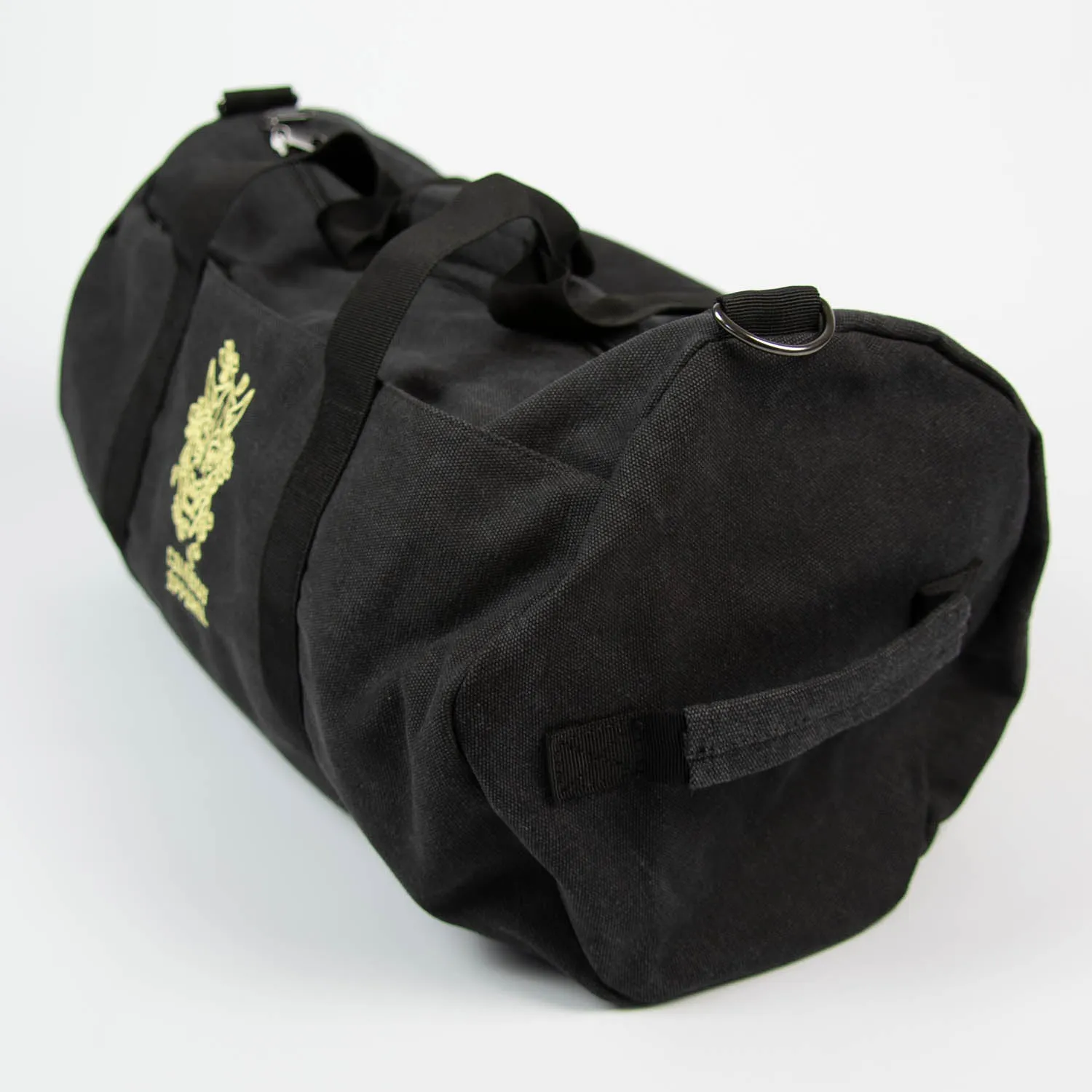 Hannya Vintage Canvas Barrel Bag