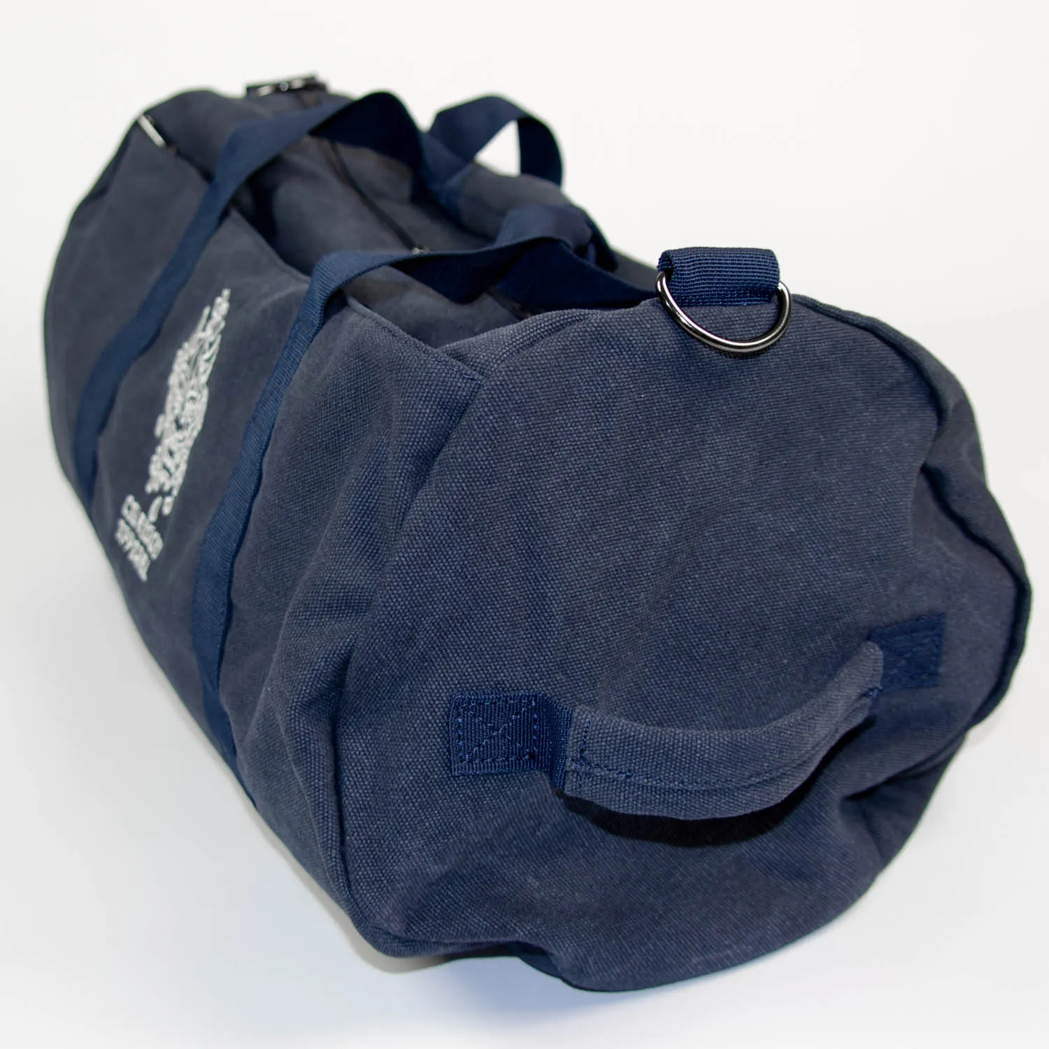 Hannya Vintage Canvas Barrel Bag