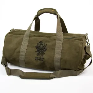 Hannya Vintage Canvas Barrel Bag