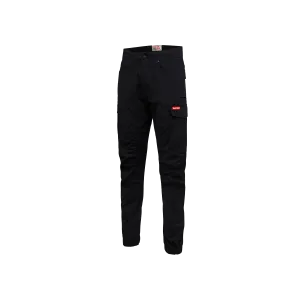 Hard Yakka Men's 3056 Cargo Pants with Cuff - Black