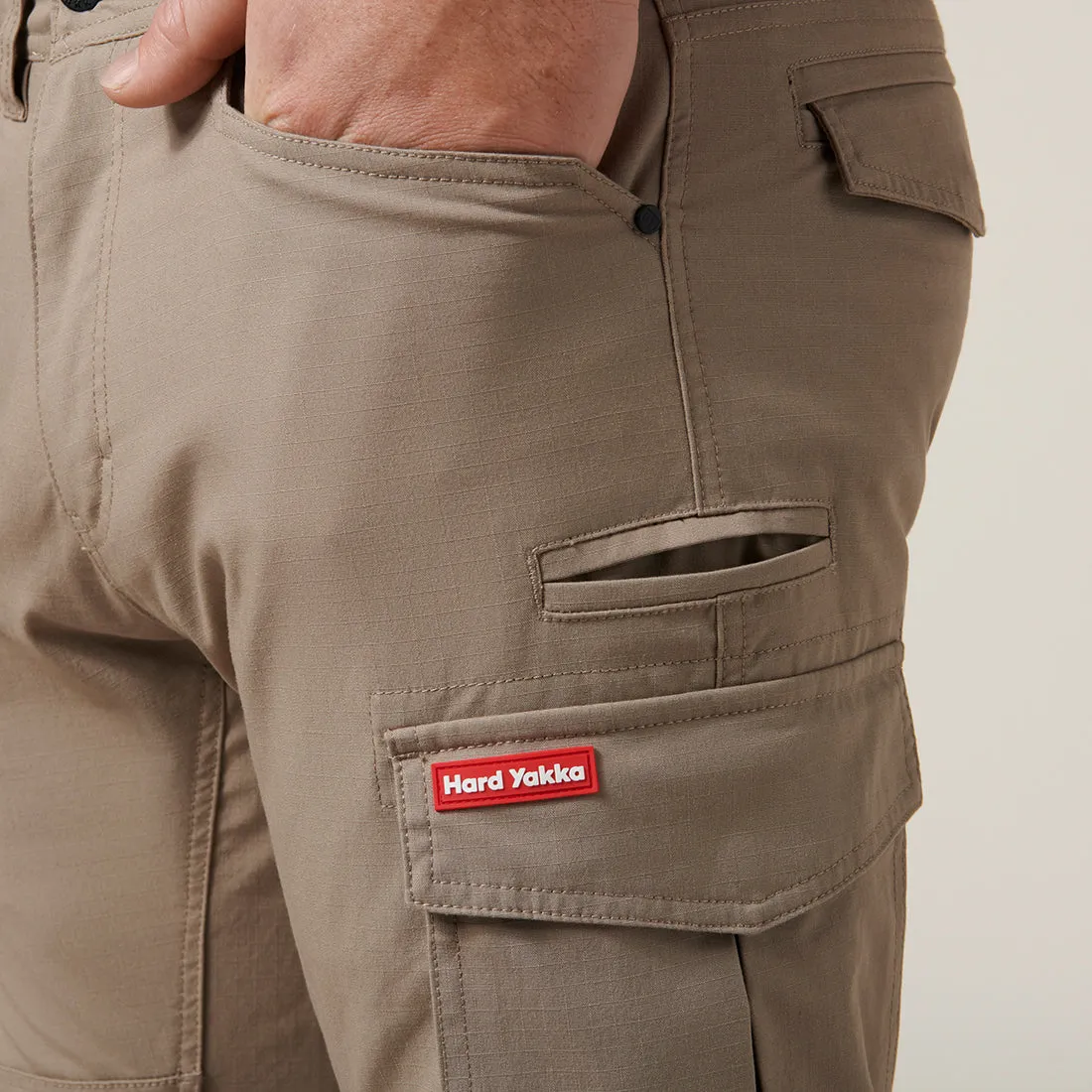 Hard Yakka Men's 3056 Cargo Pants with Cuff - Desert