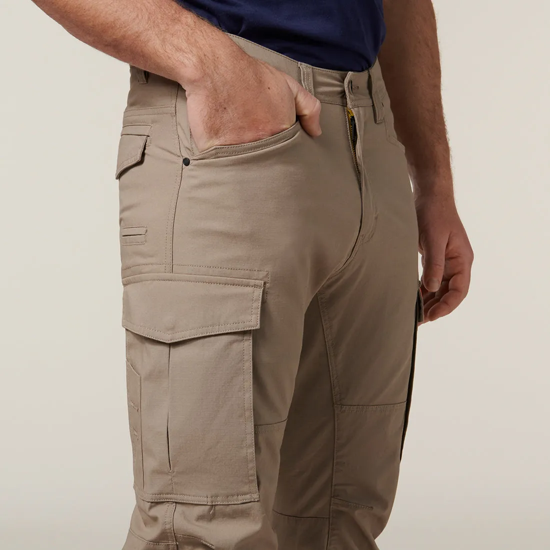 Hard Yakka Men's 3056 Cargo Pants with Cuff - Desert