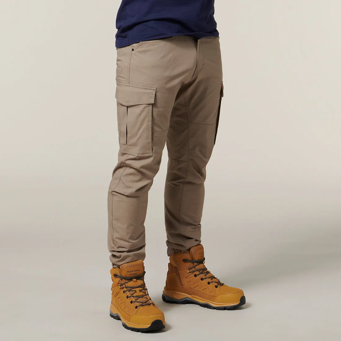 Hard Yakka Men's 3056 Cargo Pants with Cuff - Desert