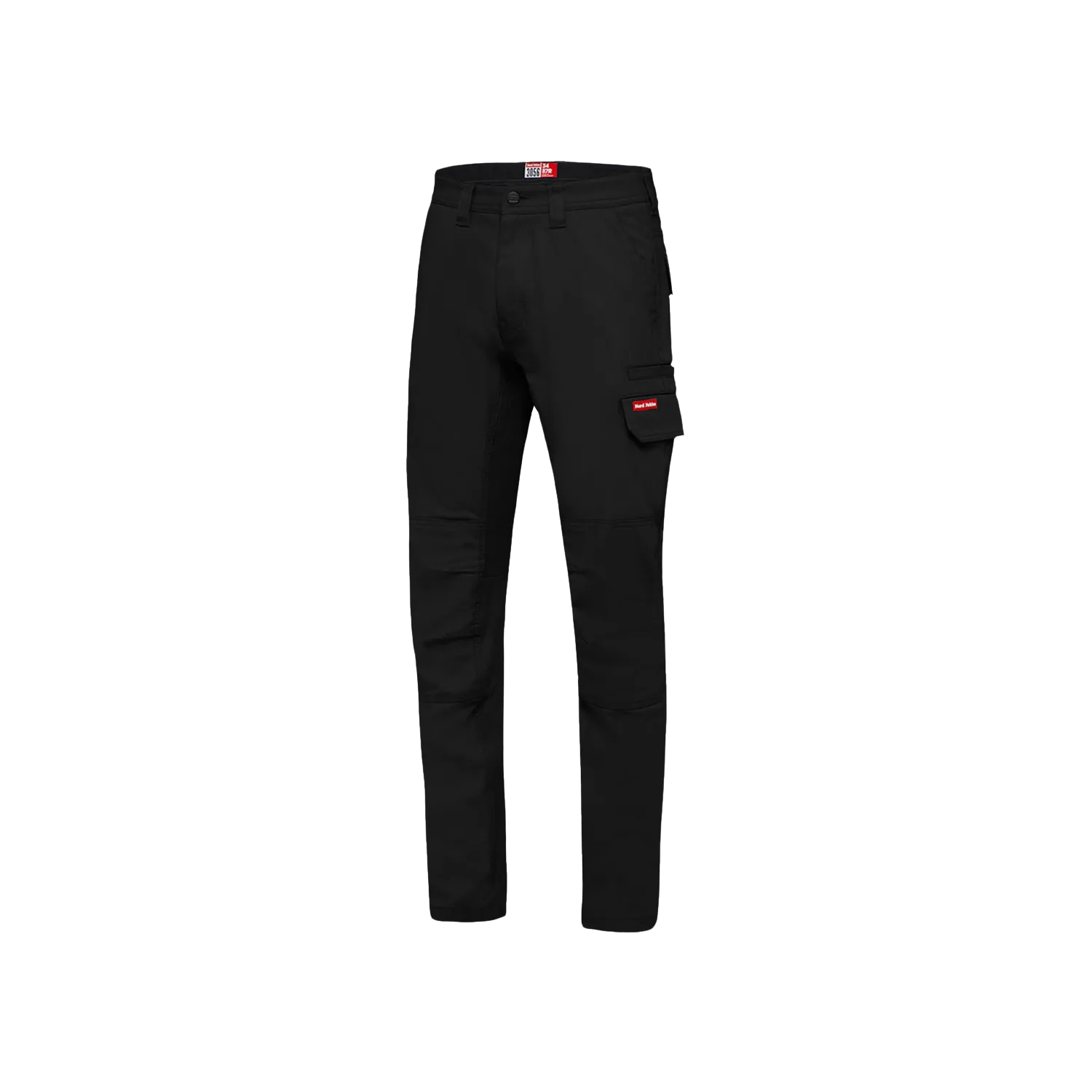 Hard Yakka Men's 3056 Stretch Canvas Cargo Pants - Black