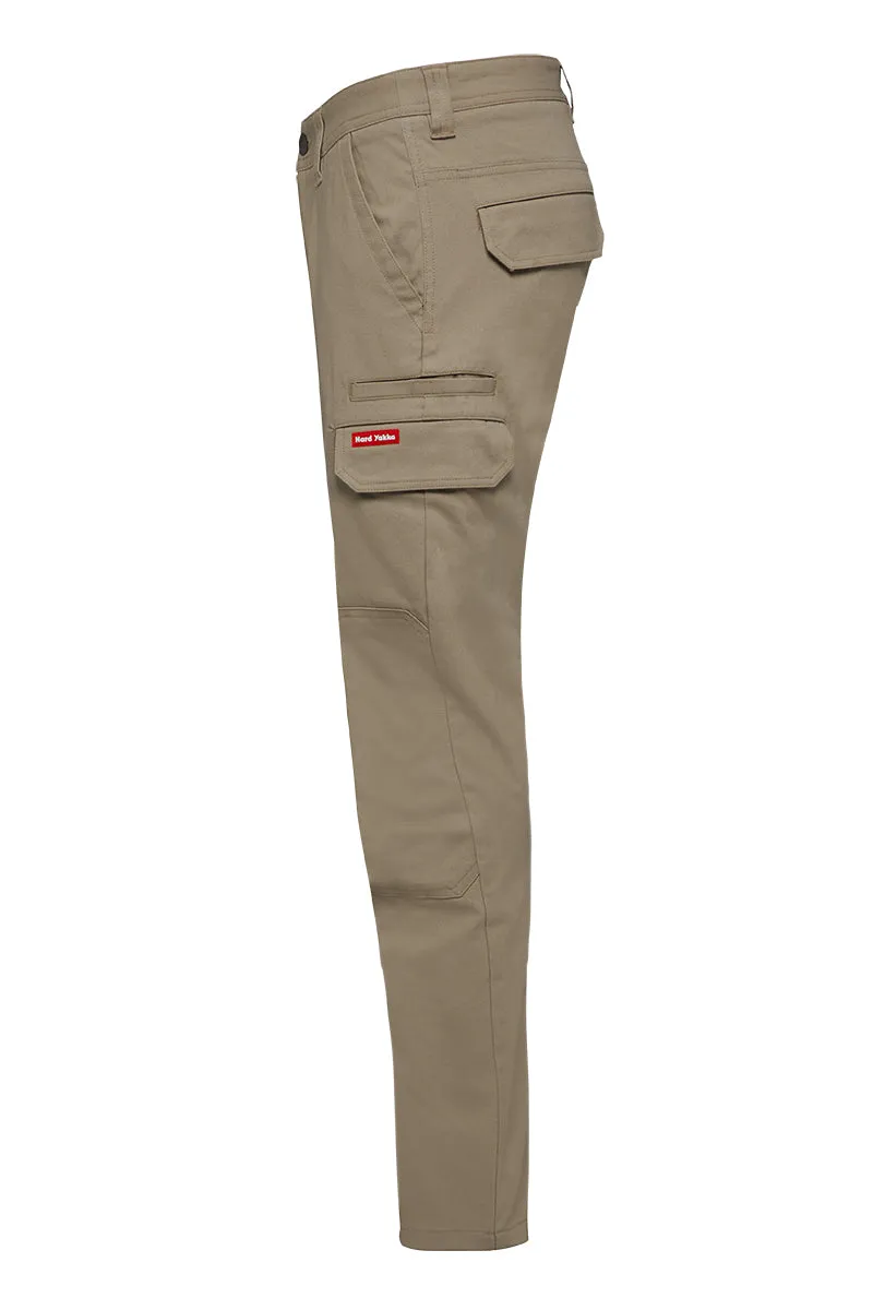 Hard Yakka Men's 3056 Stretch Canvas Cargo Pants - Desert
