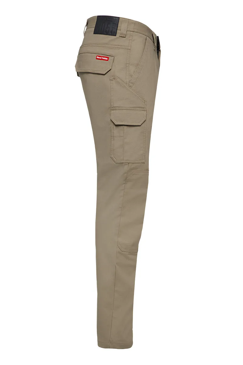 Hard Yakka Men's 3056 Stretch Canvas Cargo Pants - Desert