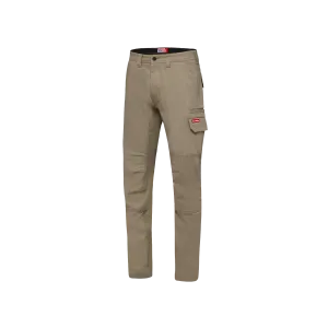 Hard Yakka Men's 3056 Stretch Canvas Cargo Pants - Desert