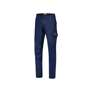 Hard Yakka Men's 3056 Stretch Canvas Cargo Pants - Navy