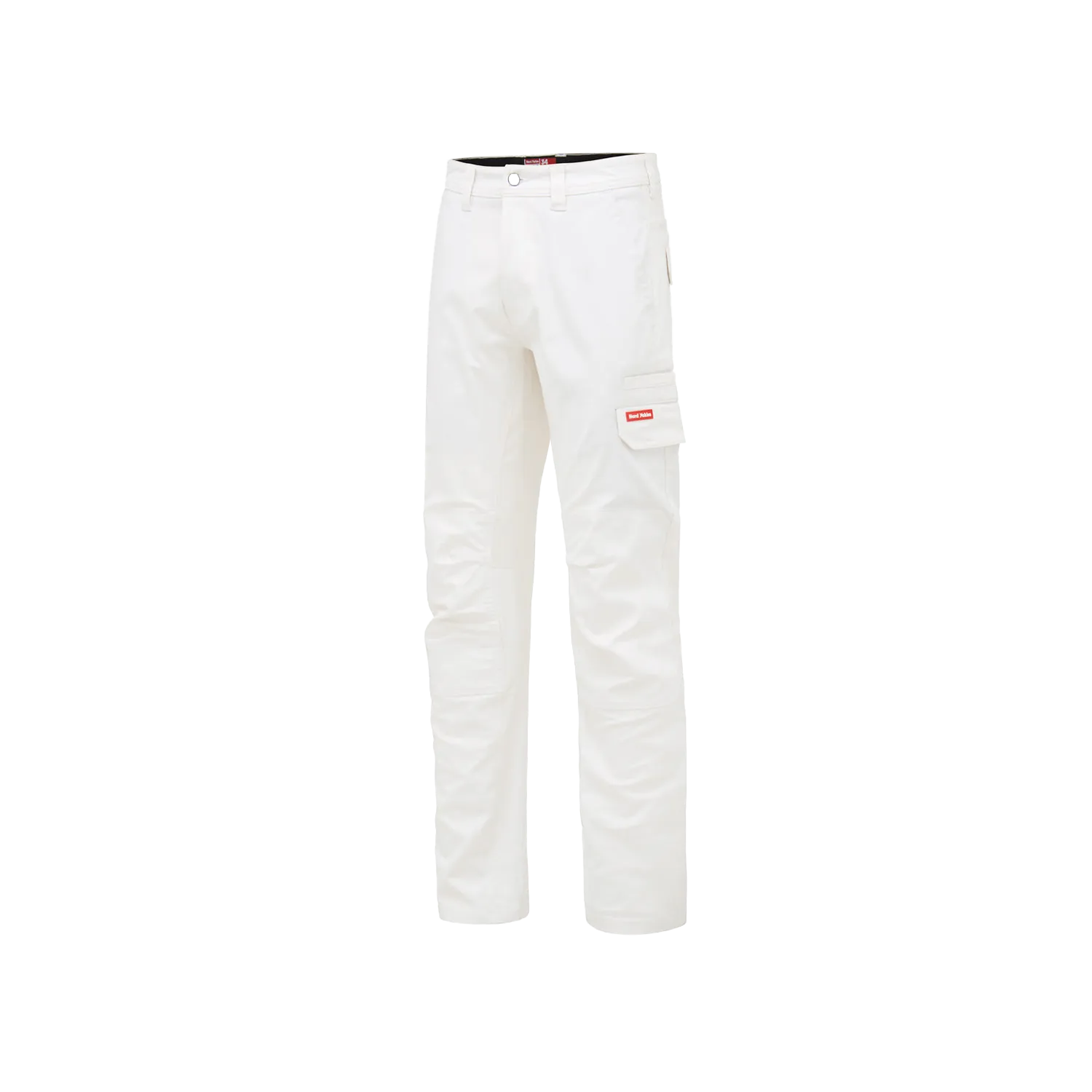 Hard Yakka Men's 3056 Stretch Canvas Cargo Pants - White