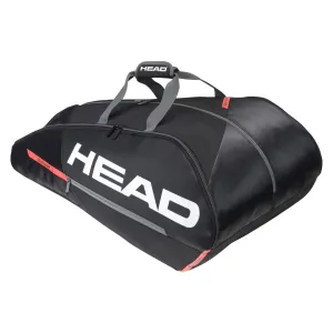 HEAD Tour Team 12R Monstercombi 12 Racket Tennis Bag - Black / Orange