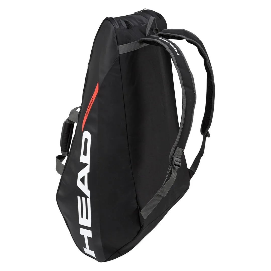 HEAD Tour Team 12R Monstercombi 12 Racket Tennis Bag - Black / Orange