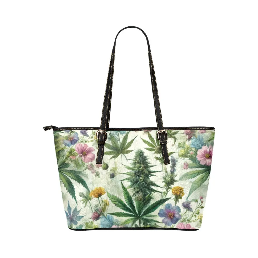 HER.B Garden Leathery Tote