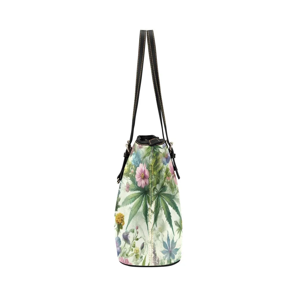 HER.B Garden Leathery Tote