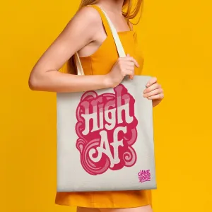 HIGH AF Tote Bag