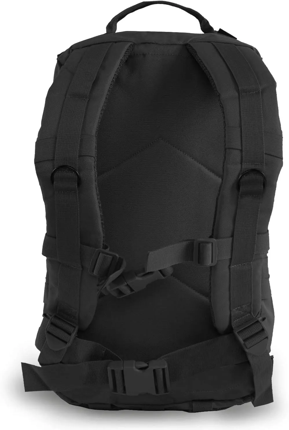 Highland Tactical Men's Vantage Tactical Backpack, Black, One Size