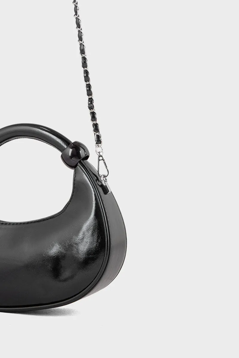 Hobo Hand Bags BH0102-Black