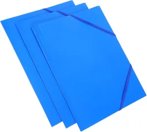 Homoyoyo 3 Pack of Legal Size Document Holders Elastic Organizer Multi-Functional Pouch for School Office Travel