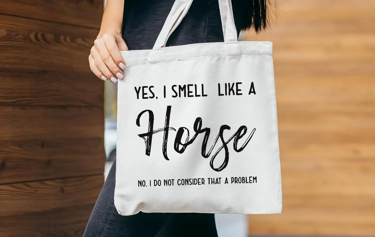 Horse Tote Bag, Horse Lover Gifts for Women, Canvas Tote Bags for Women, Horse Gifts, Birthdays Gift for Women