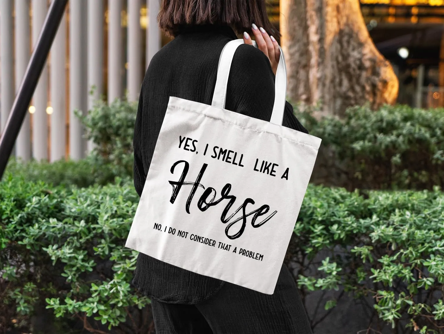 Horse Tote Bag, Horse Lover Gifts for Women, Canvas Tote Bags for Women, Horse Gifts, Birthdays Gift for Women