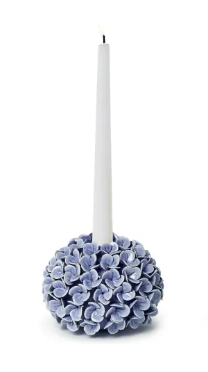 HYDRANGEA FLOWER BUD VASES / TAPER CANDLE HOLDERS