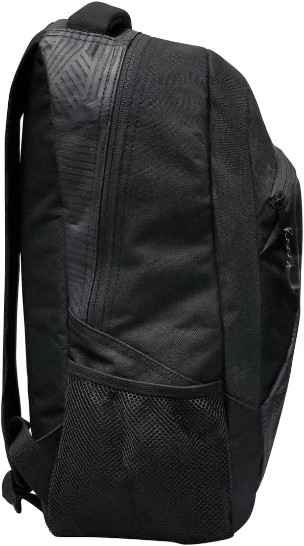 Icon Sports Fan Shop World Soccer Club Team Logo Officially Licensed Premium Backpack (TOTTENHAM BLACK, ONE SIZE)