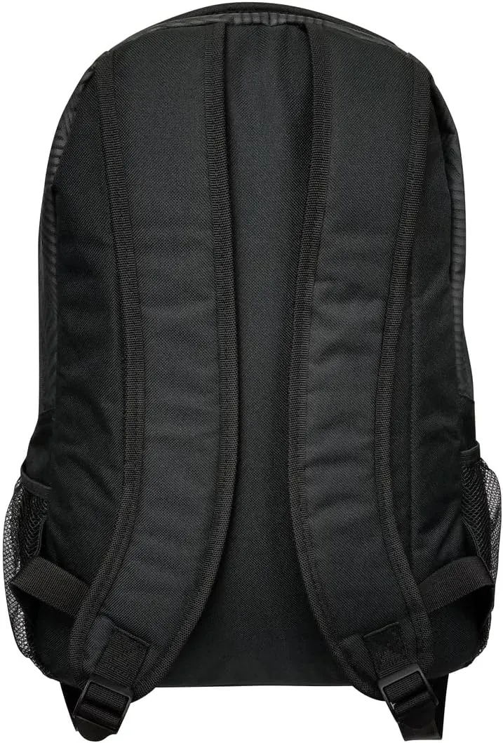 Icon Sports Fan Shop World Soccer Club Team Logo Officially Licensed Premium Backpack (TOTTENHAM BLACK, ONE SIZE)