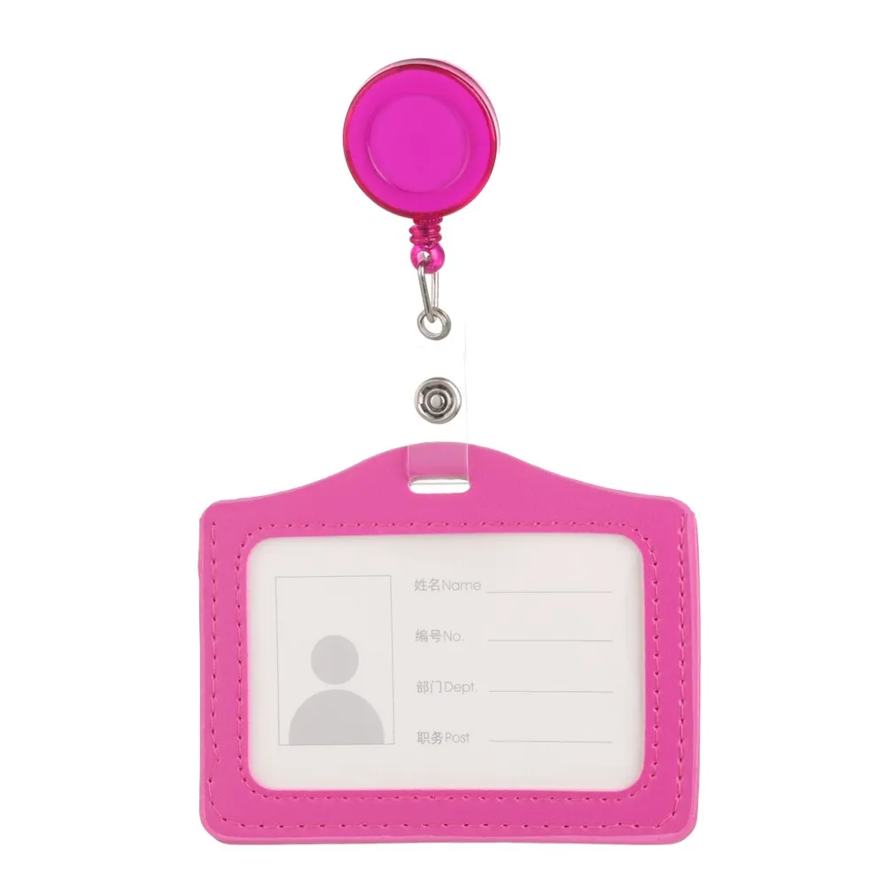 ID Card Holder   Lanyard Neck Strap Unisex ID Card Holders PU Leather Mini Coin Purse Travel Cruise