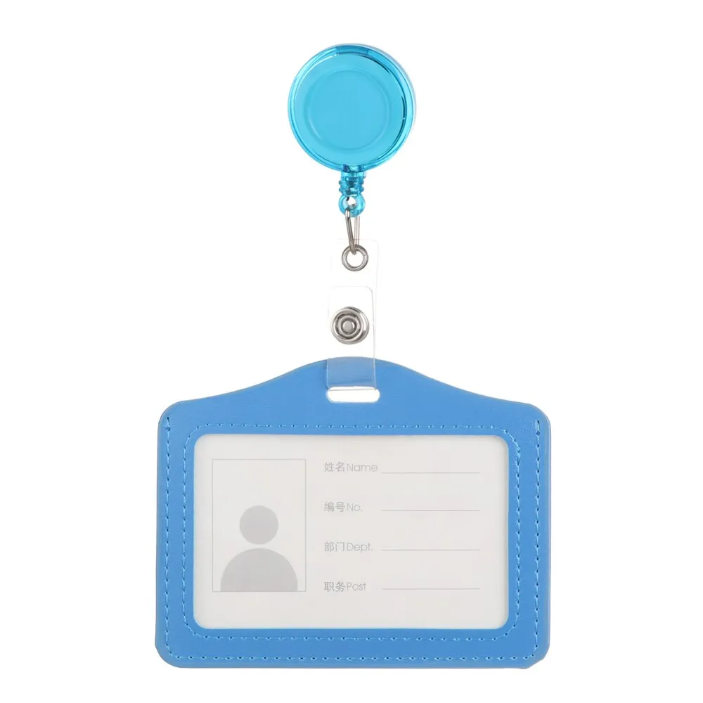 ID Card Holder   Lanyard Neck Strap Unisex ID Card Holders PU Leather Mini Coin Purse Travel Cruise