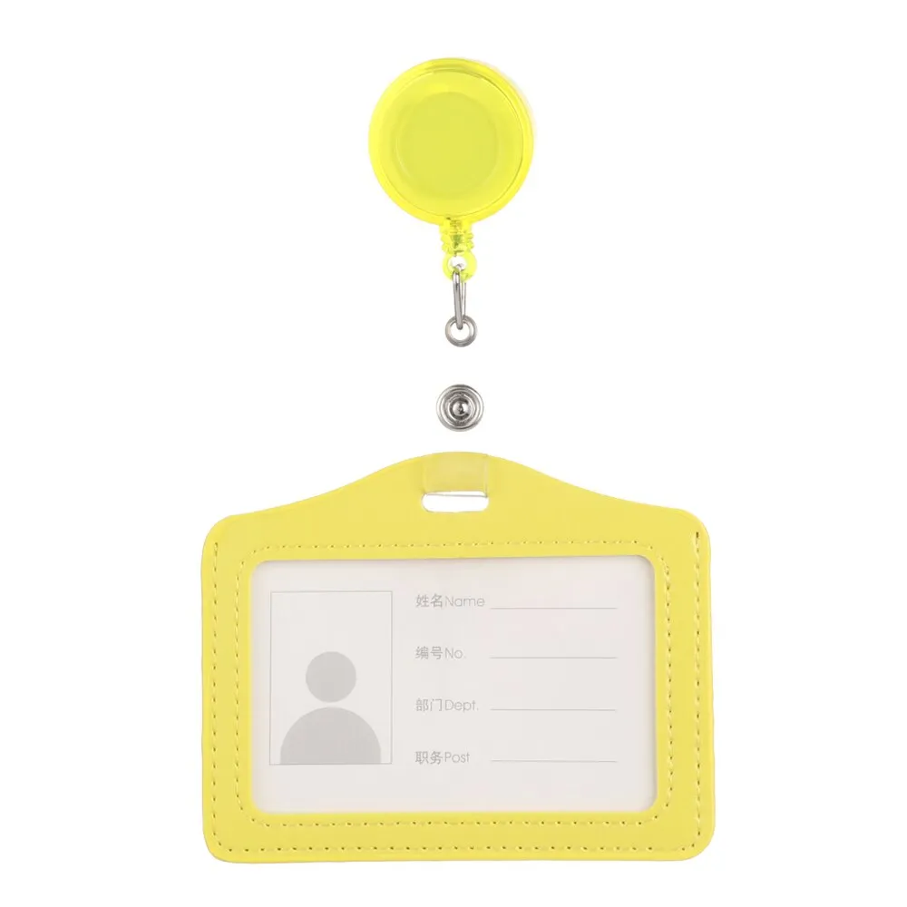 ID Card Holder   Lanyard Neck Strap Unisex ID Card Holders PU Leather Mini Coin Purse Travel Cruise