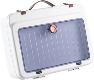 Id Storage Bag Office File Storage Organizer Credit Holder Bag Business Holders Wallet Document Case Fireproof Document Bag The Travel Multi-layer The Pet White Business Card