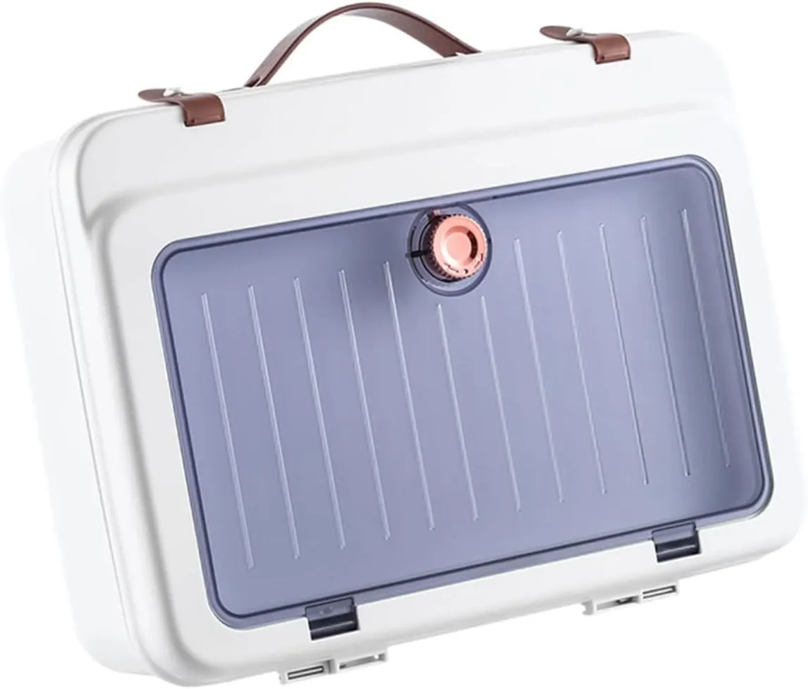 Id Storage Bag Office File Storage Organizer Credit Holder Bag Business Holders Wallet Document Case Fireproof Document Bag The Travel Multi-layer The Pet White Business Card