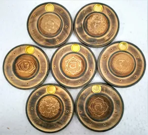 Incense Holder Round 7 Chakra Incense Holder