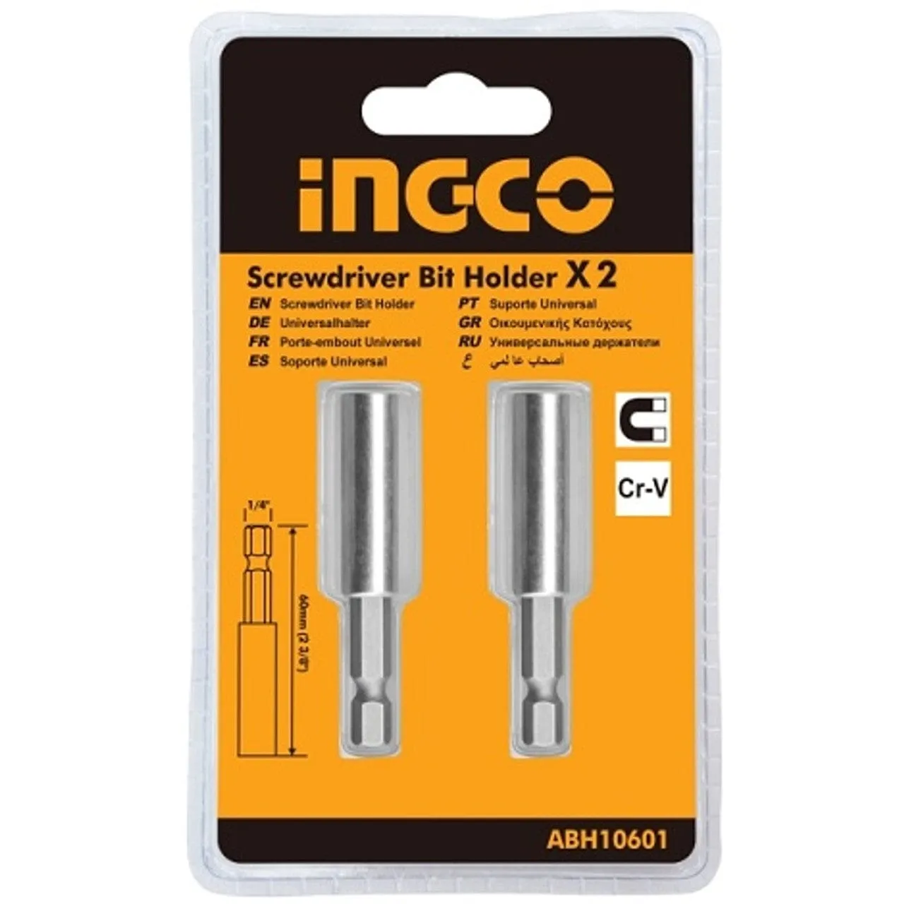 Ingco 2-Pieces Screwdriver Bit Holder 60mm Set – ABH10601