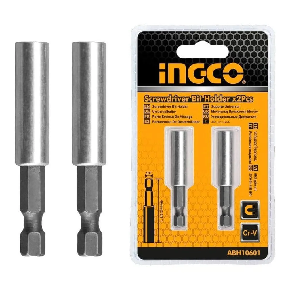 Ingco 2-Pieces Screwdriver Bit Holder 60mm Set – ABH10601