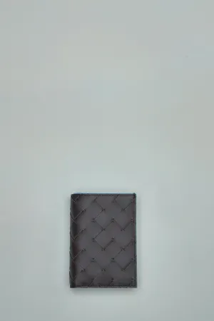 Intrecciato Slim Flap Card Case