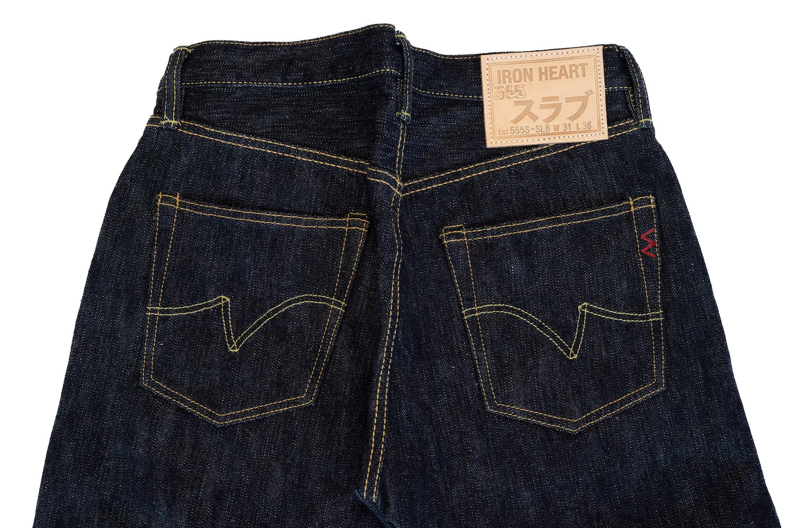 Iron Heart 16oz 555S-SLB Denim (Slim Tapered Fit)