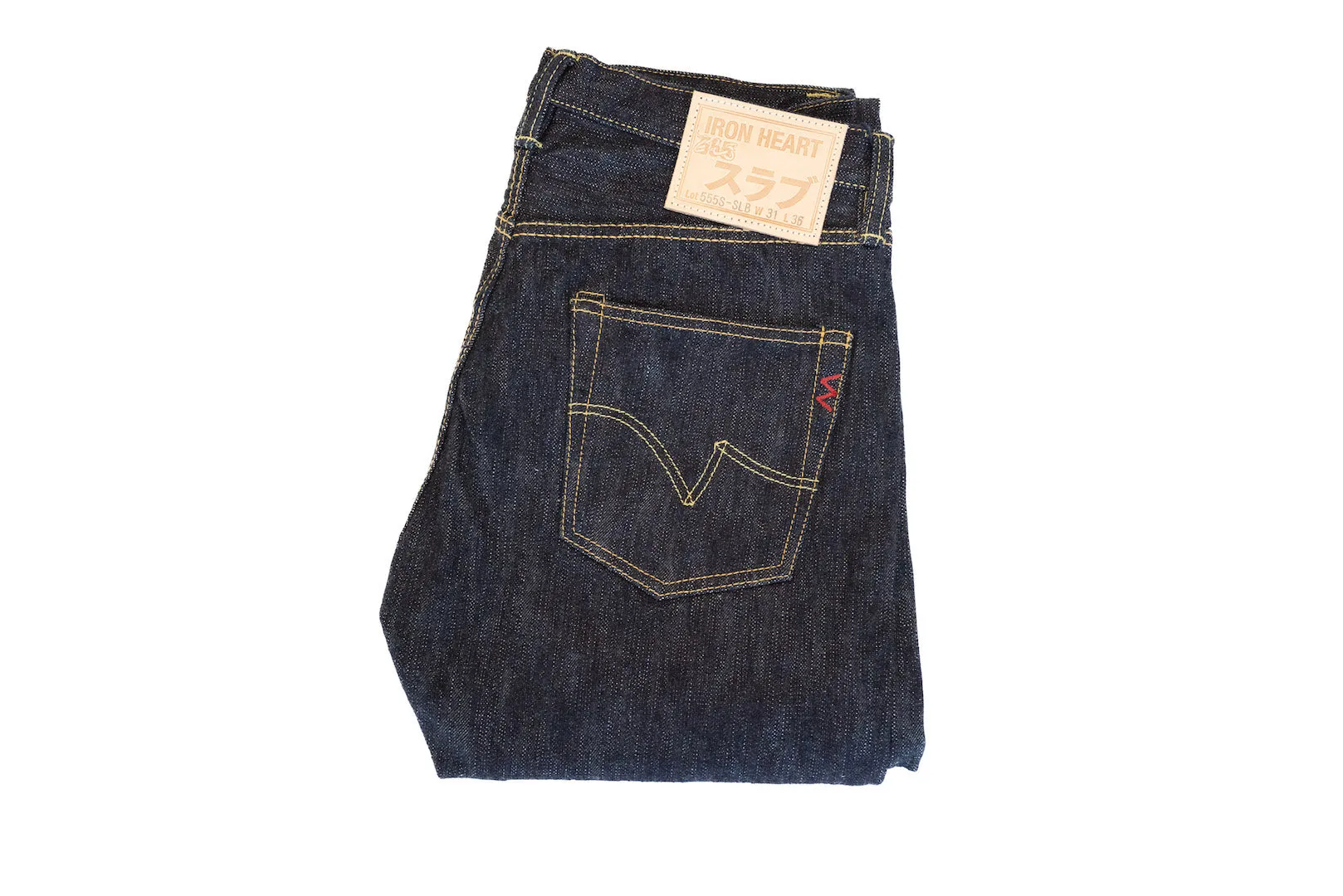 Iron Heart 16oz 555S-SLB Denim (Slim Tapered Fit)