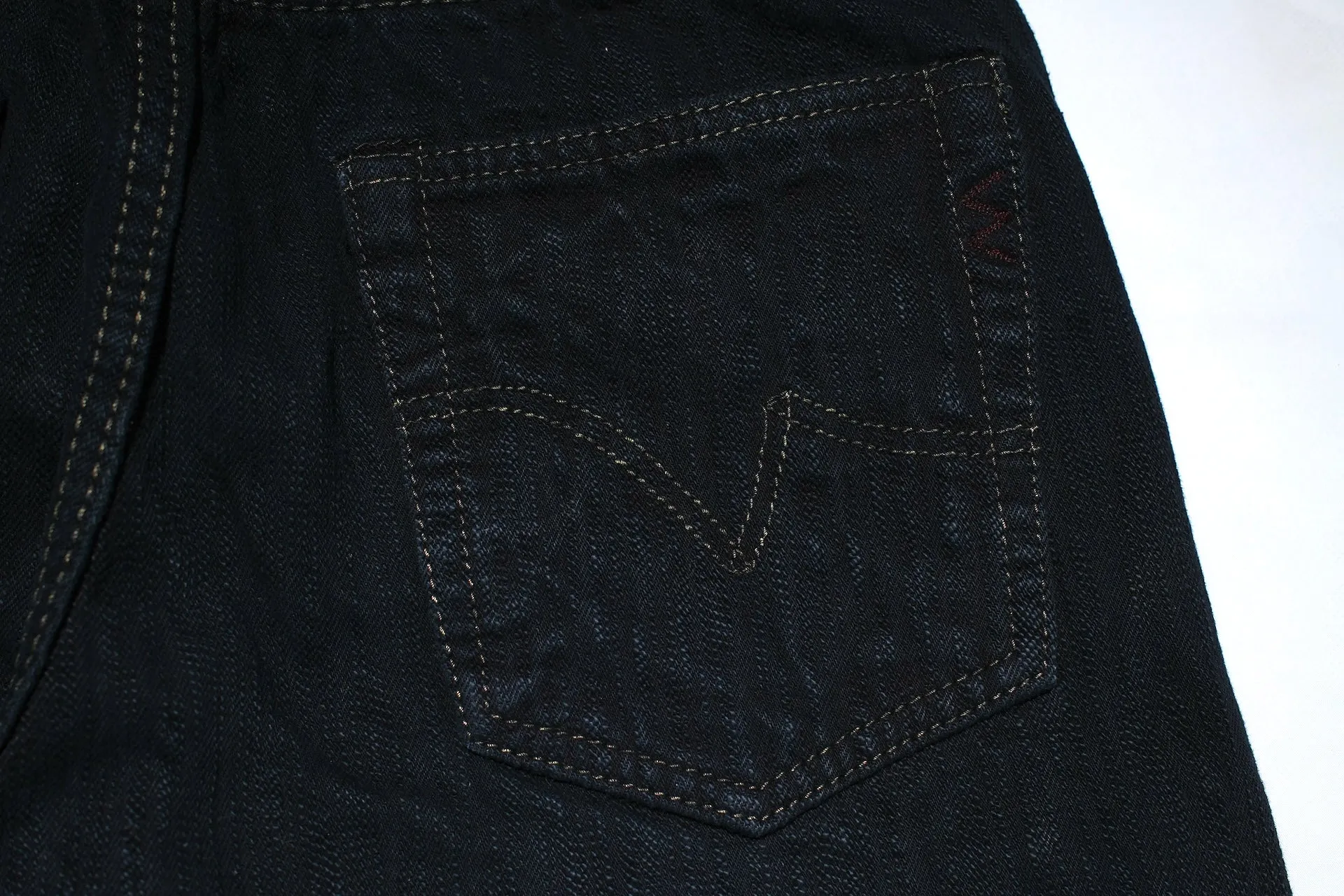 Iron Heart 16oz 555S-SLBod 'Black-Overdyed' Denim (Slim Tapered Fit)