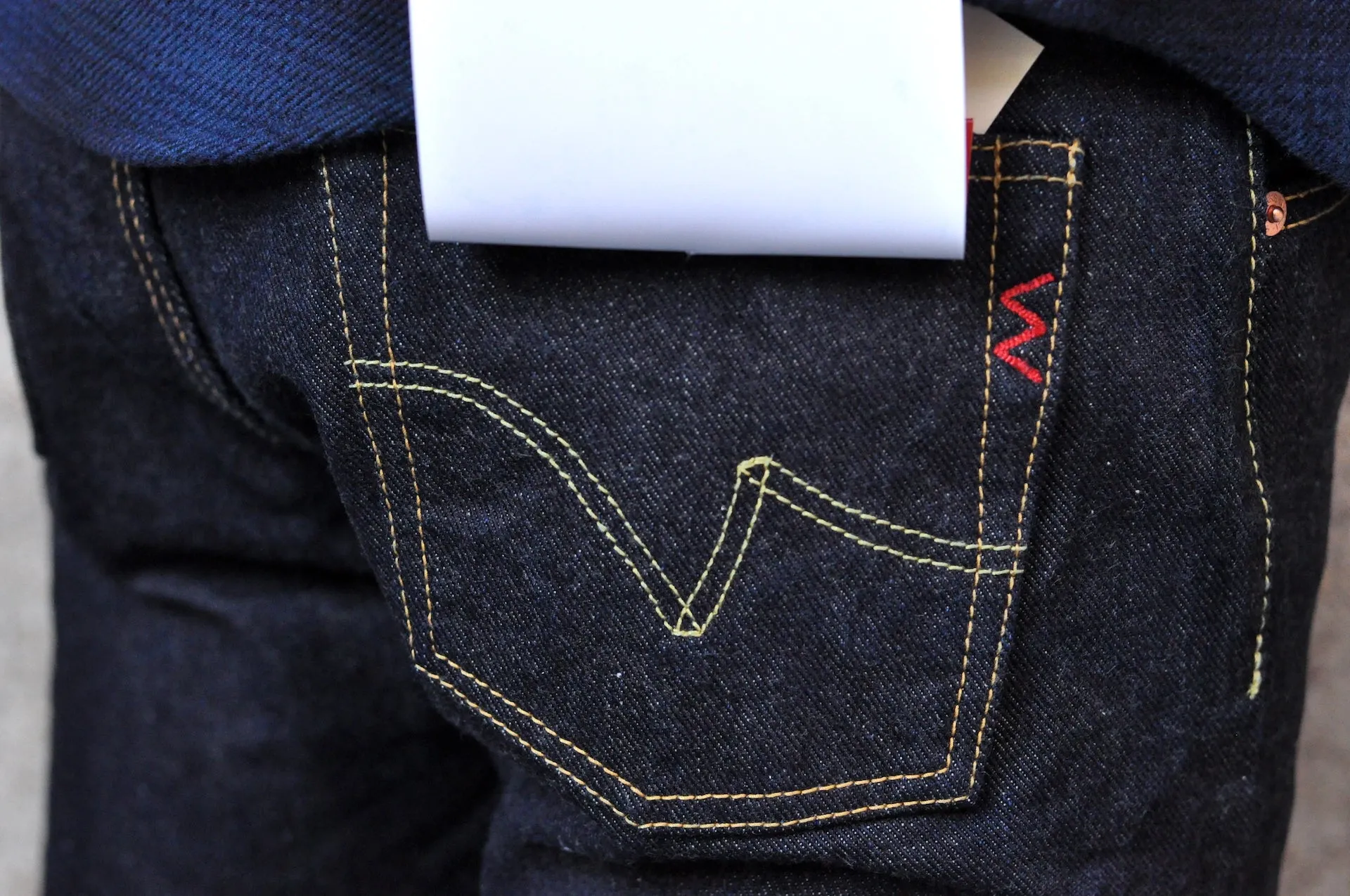 Iron Heart 19oz 555S-19L Denim (Slim Tapered Fit)