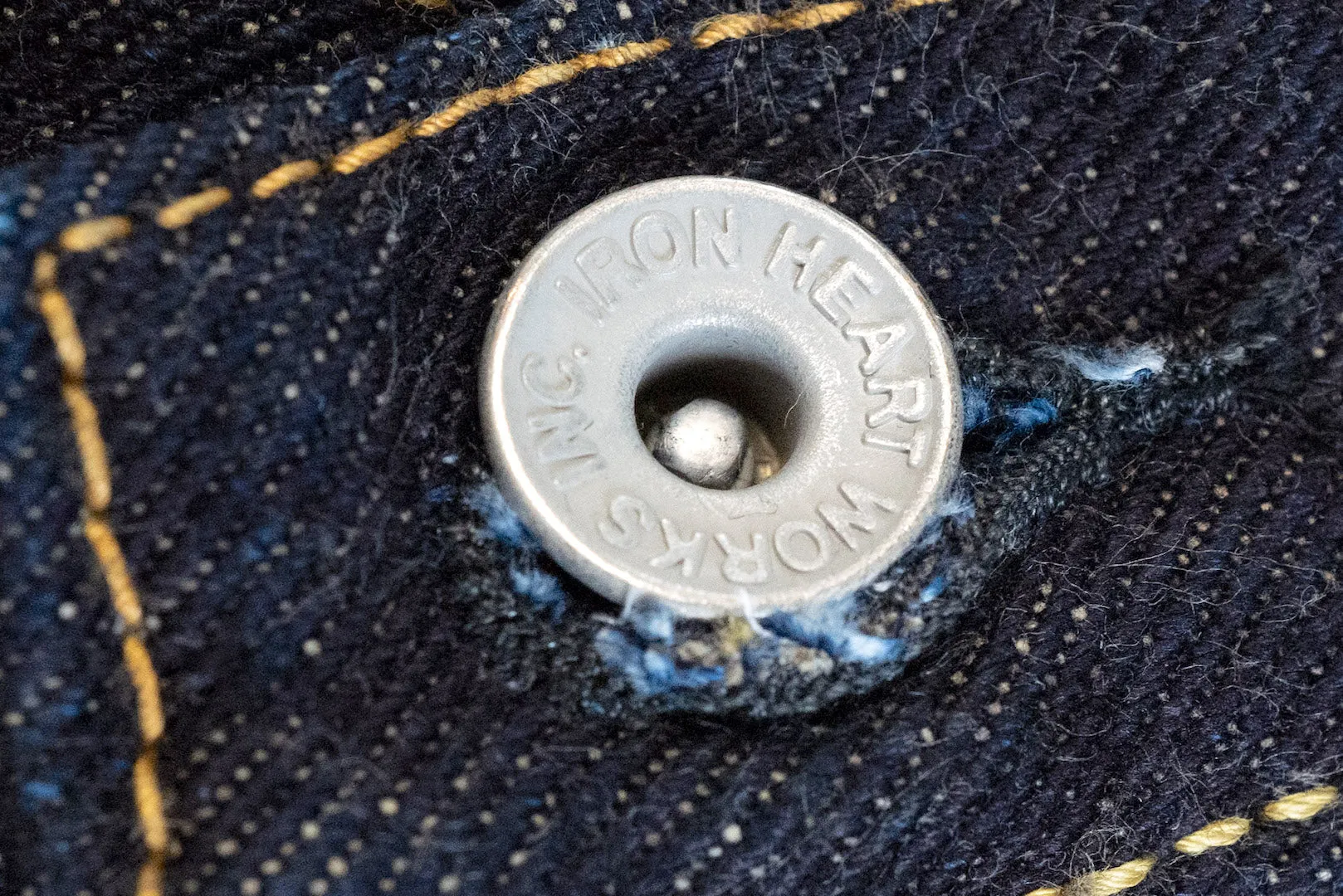 Iron Heart 19oz 555S-19L Denim (Slim Tapered Fit)