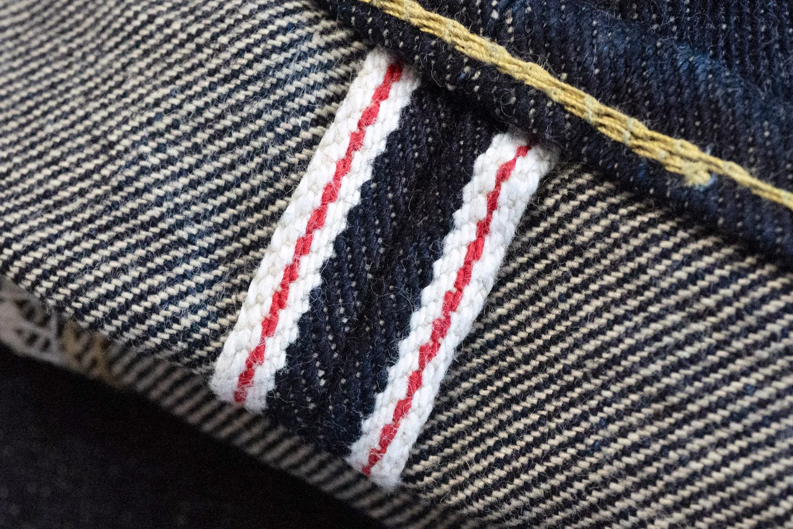 Iron Heart 19oz 555S-19L Denim (Slim Tapered Fit)