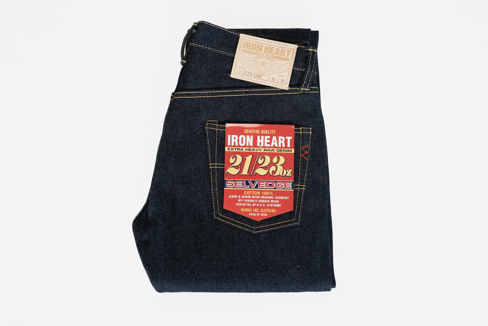 Iron Heart 777S-UHR 21/23oz Denim (Super Slim Tapered Fit)